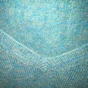 Ann Taylor Teal Cashmere Sweater